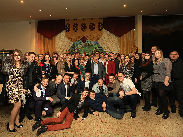 Встреча Сергея Миронова со слушателями курса подготовки молодежного кадрового резерва СР. 21 ноября 2015 года 